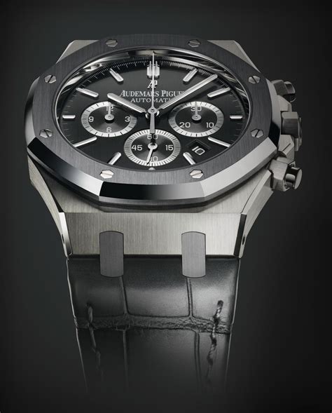 audemars piguet replica royal oak chrono leo messi black dial|Audemars Piguet Royal Oak (26325TS.OO.D005CR.01).